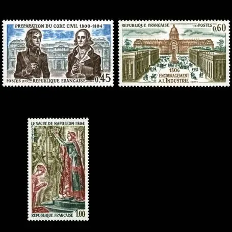Prix Cassé Timbres France Série N° 1774/76 neuf sans charnière