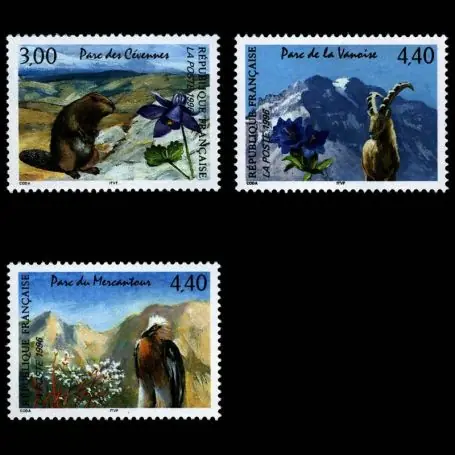 Authentique Timbres France Série N° 2997/99 neuf sans charnière