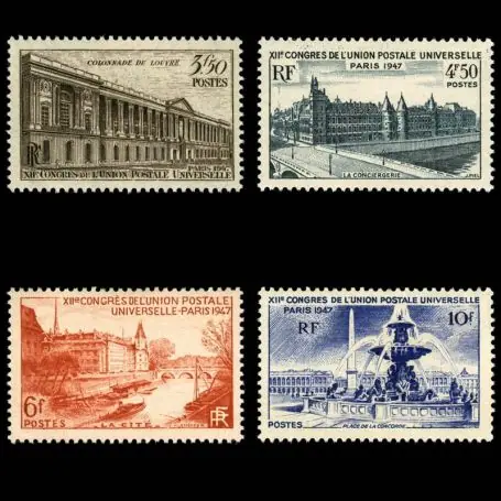 Timbres France Série N° 780/783 neuf sans charnière Bon Plan