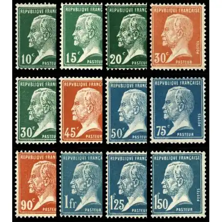 Timbres France Série N° 170/181 neuf sans charnière Édition Limitée