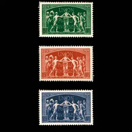 Timbres France Série N° 850/852 neuf sans charnière Tendance