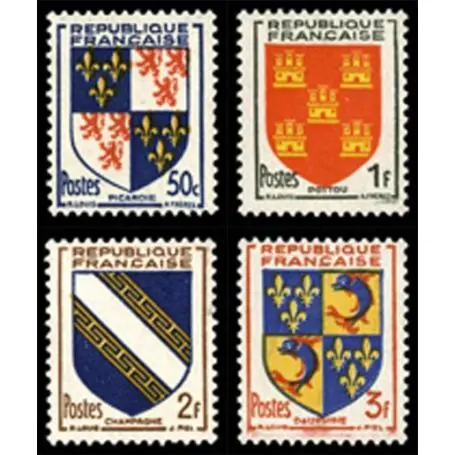 Timbres France Série N° 951/954 neuf sans charnière Achetez Aujourd’hui
