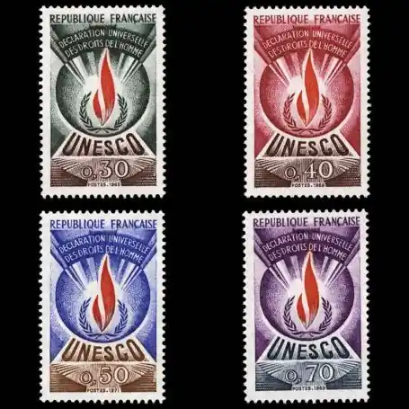 Timbres de service France Série N° 39/42- Neuf(s) sans charniEre Vente Directe