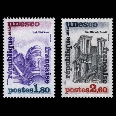 Retour Gratuit Timbres de service France Série N° 71/72- Neuf(s) sans charniEre