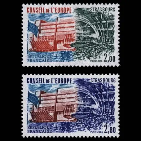 Dernier Modèle Timbres de service France Série N° 77/78- Neuf(s) sans charniEre