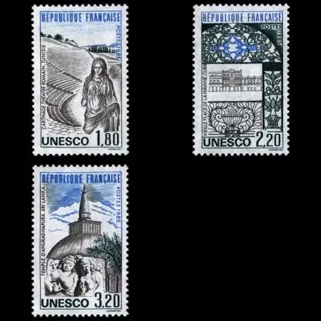 Tendance Timbres de service France Série N° 88/90- Neuf(s) sans charniEre