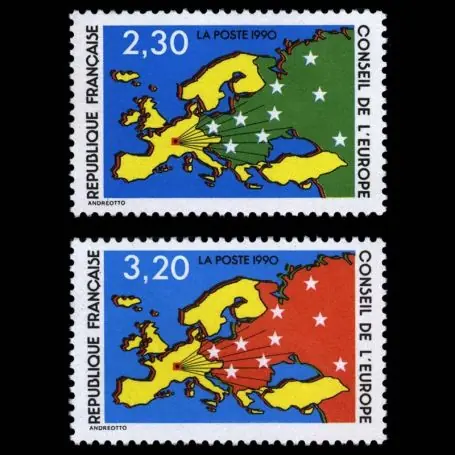 Timbres de service France Série N° 104/05- Neuf(s) sans charniEre Retour Gratuit