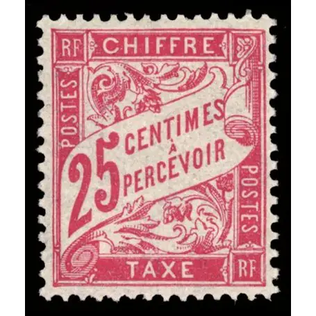 Pas Cher Timbre taxe France N° 32 neuf sans charnière