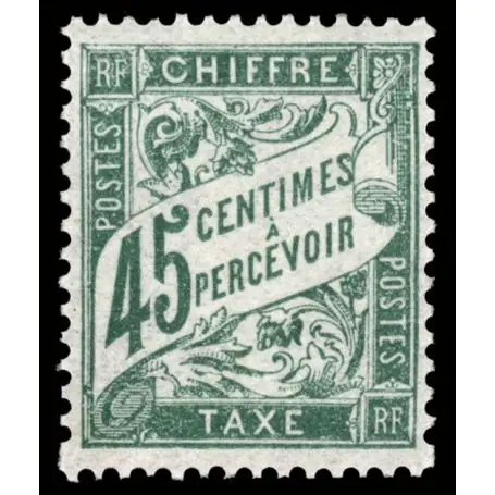 Quantité Limitée Timbre taxe France N° 36 neuf sans charnière