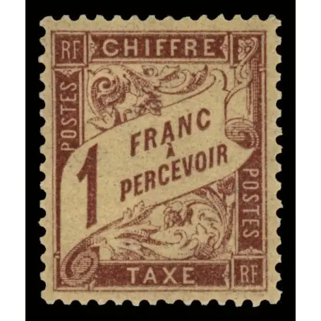 Petit Prix Timbre taxe France N° 40 neuf sans charnière