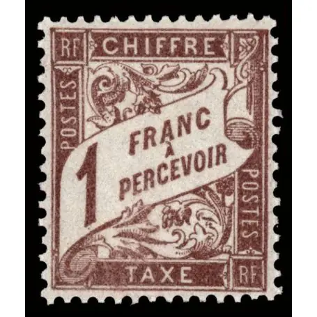 Timbre taxe France N° 40A neuf sans charnière Offre Exclusive