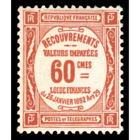 Achat Immédiat Timbre taxe France N° 48 neuf sans charnière