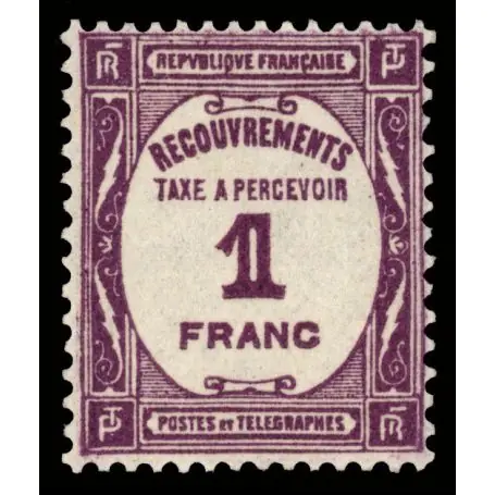 Prix Réduit Timbre taxe France N° 59 neuf sans charnière