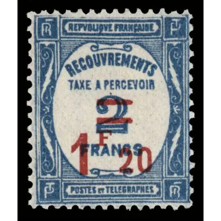 Timbre taxe France N° 64 neuf sans charnière Achetez Aujourd’hui