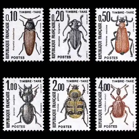 Timbres taxe France Série N° 103/08 - Neuf(s) sans charniEre Premium