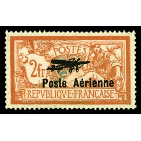Timbre poste aérienne France N° 1 neuf sans charnière Commande En Gros
