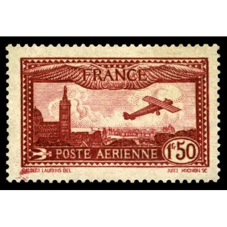 Petit Prix Timbre poste aérienne France N° 5 neuf sans charnière