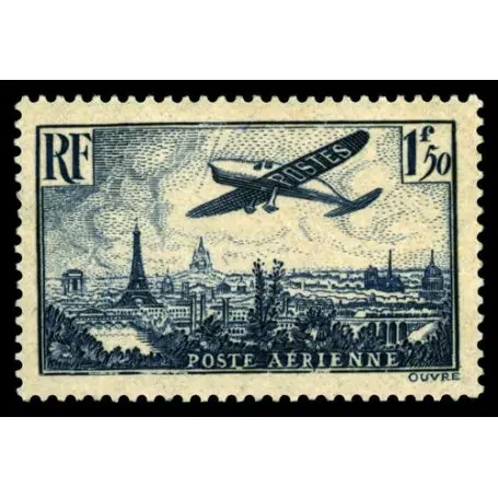 Quantité Limitée Timbre poste aérienne France N° 9 neuf sans charnière
