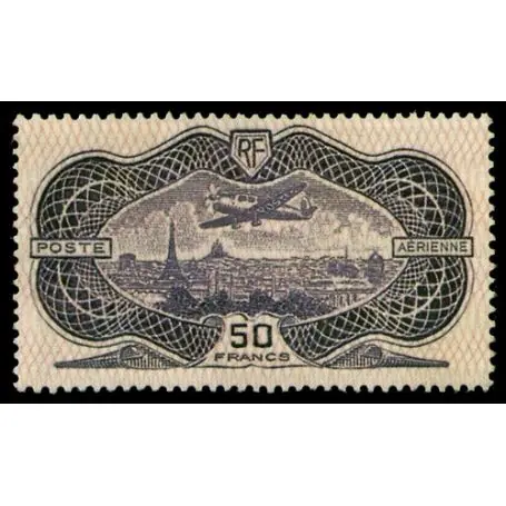 Top Qualité Timbre poste aérienne France N° 15 neuf sans charnière