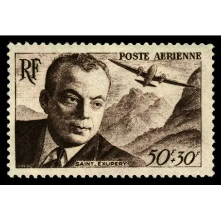 Expédié Aujourd’hui Timbre poste aérienne France N° 21/22 neuf sans charnière