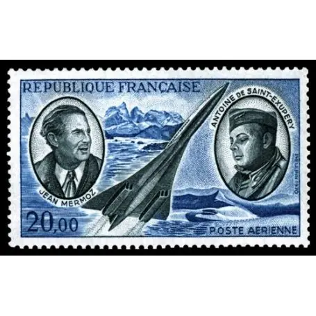 Commander Maintenant Timbre poste aérienne France N° 44 neuf sans charnière