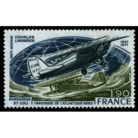 Timbre poste aérienne France N° 50 neuf sans charnière En Vogue