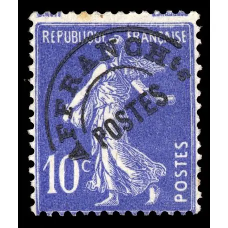 Usine Directe Timbre préoblitérés France N° 52 neuf sans charnière