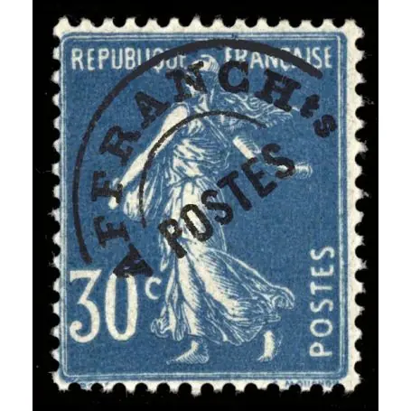 Timbre préoblitérés France N° 60 neuf sans charnière Offre Du Jour