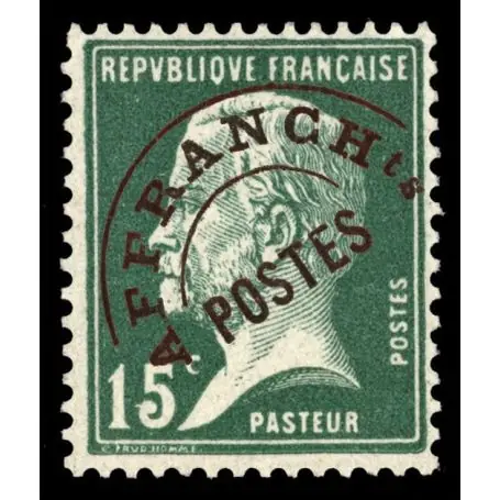 Timbre préoblitérés France N° 65 neuf sans charnière Livraison Gratuite