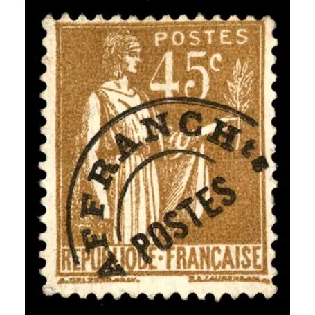 Quantité Limitée Timbre préoblitérés France N° 71 neuf sans charnière