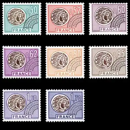Prix Réduit Timbres préoblitérés France Série N° 138/45 neuf sans charnière