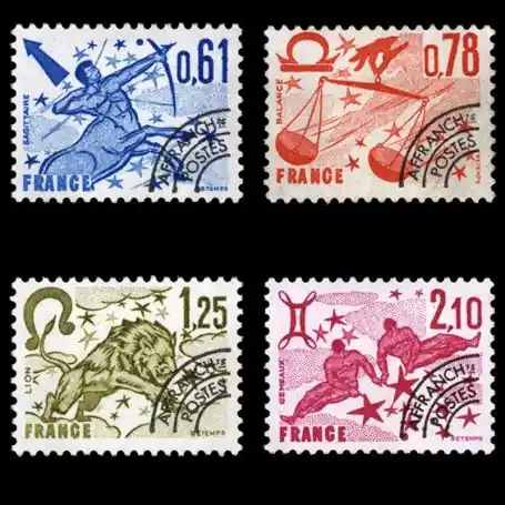 Timbres préoblitérés France Série N° 154/57 neuf sans charnière Petit Prix