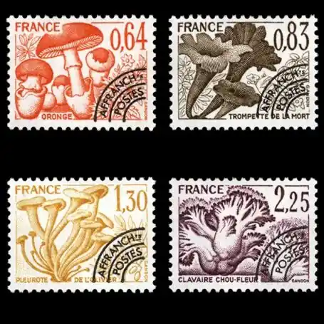 Top Qualité Timbres préoblitérés France Série N° 158/61 neuf sans charnière