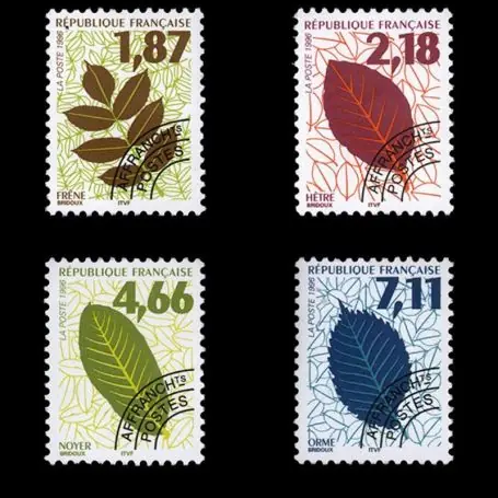 Original Timbres préoblitérés France Série N° 236/39 neuf sans charnière