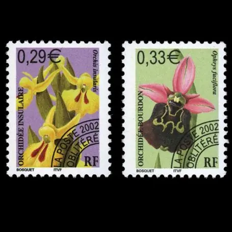Seulement Aujourd’hui Timbres préoblitérés France Série N° 244/45 neuf sans charnière