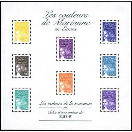 Affaire À Saisir Timbre France Bloc N° 44 neuf sans charnière