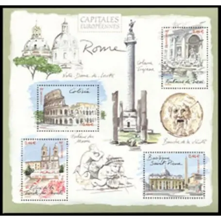 Haute Qualité Timbre France Bloc N° 53 neuf sans charnière