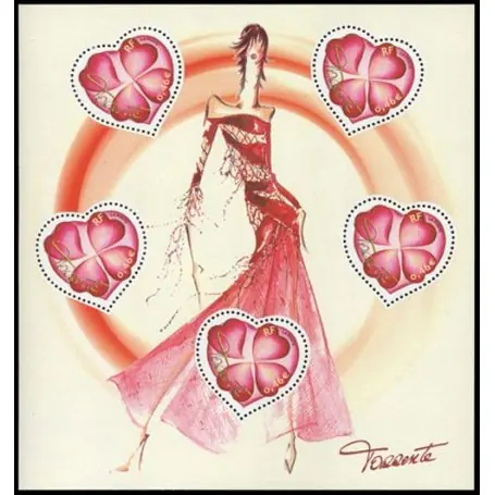 Timbre France Bloc N° 54 neuf sans charnière Prix Cassé