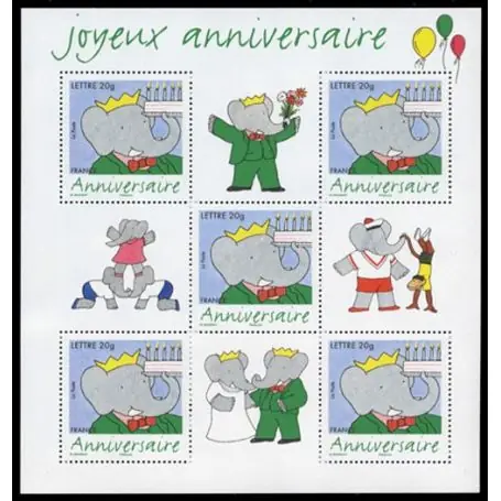 Quantité Limitée Timbre France Bloc N° 100 neuf sans charnière