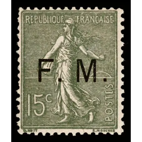 Timbre France FM N° 3 neuf sans charnière Prix Bas