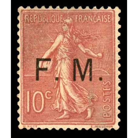 Nouvel Arrivage Timbre France FM N° 4 neuf sans charnière