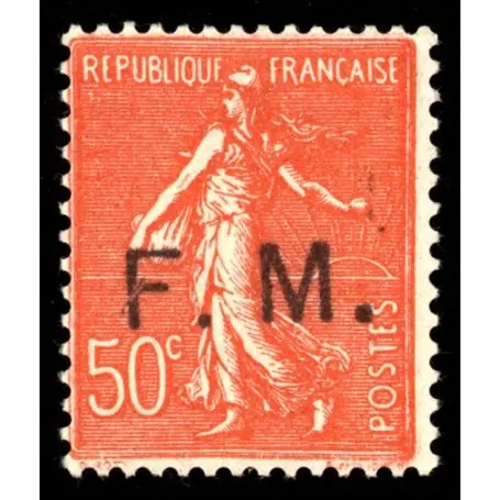 Commander Vite Timbre France FM N° 6 neuf sans charnière