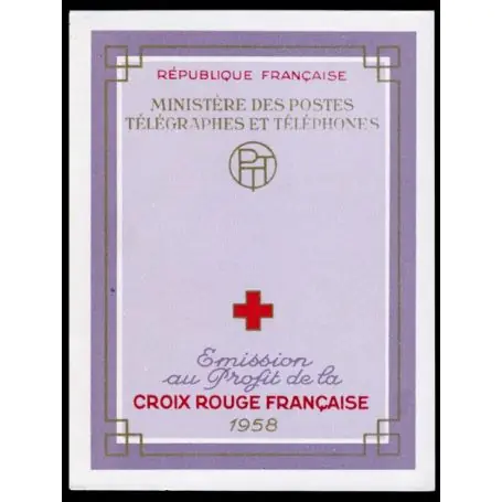 Timbre France Carnet Croix Rouge N° 2007 neuf sans charnière Réduction