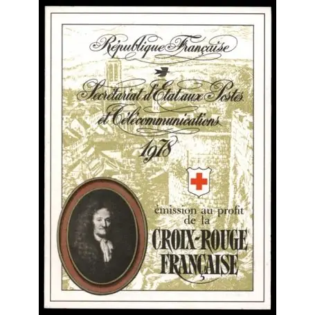 Soldes Timbre France Carnet Croix Rouge N° 2027 neuf sans charnière