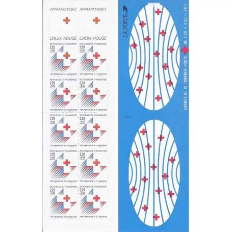 Timbre France Carnet Croix Rouge N° 2037 neuf sans charnière Réduction