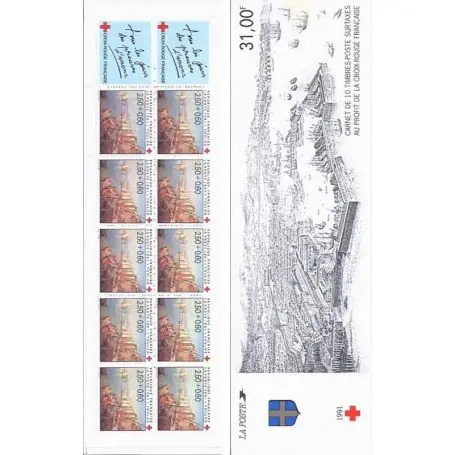 Meilleur Prix Timbre France Carnet Croix Rouge N° 2040 neuf sans charnière