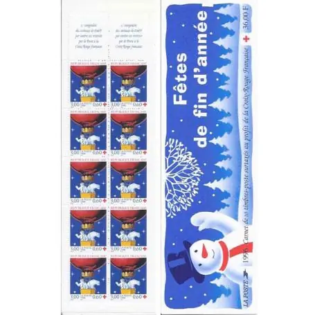 Timbre France Carnet Croix Rouge N° 2045 neuf sans charnière Exclusif