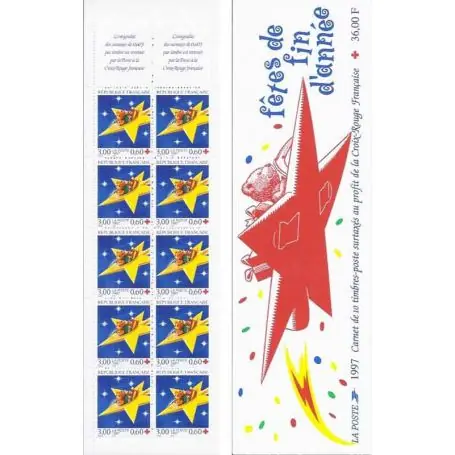 Livraison Mondiale Timbre France Carnet Croix Rouge N° 2046 neuf sans charnière