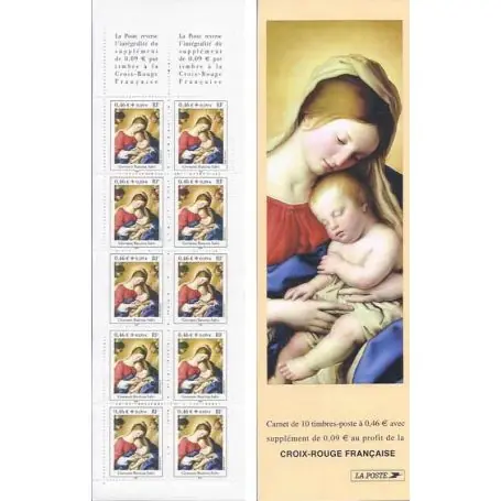 Timbre France Carnet Croix Rouge N° 2051 neuf sans charnière Premium