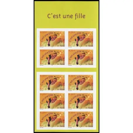 Authentique Timbre France Carnet N° 3634 neuf sans charnière